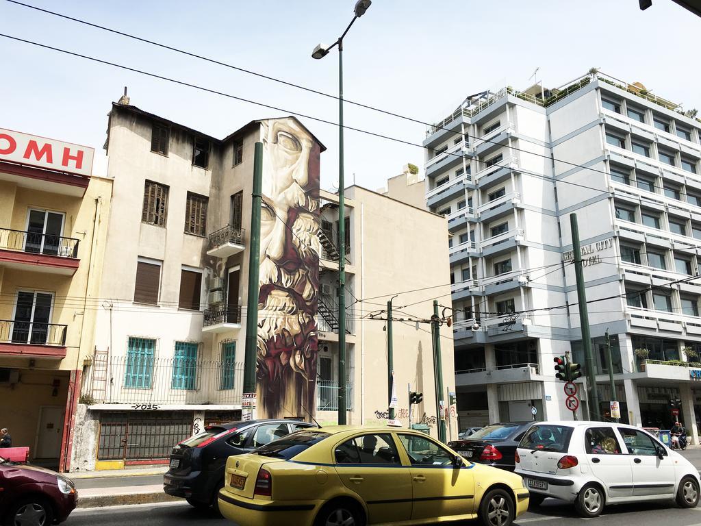 Athina Apartments Athen Exterior foto